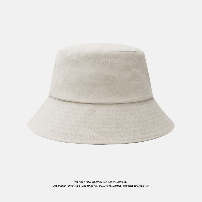Plain Bucket Hat