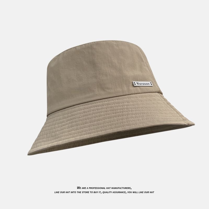Bucket Metal Plate Hat