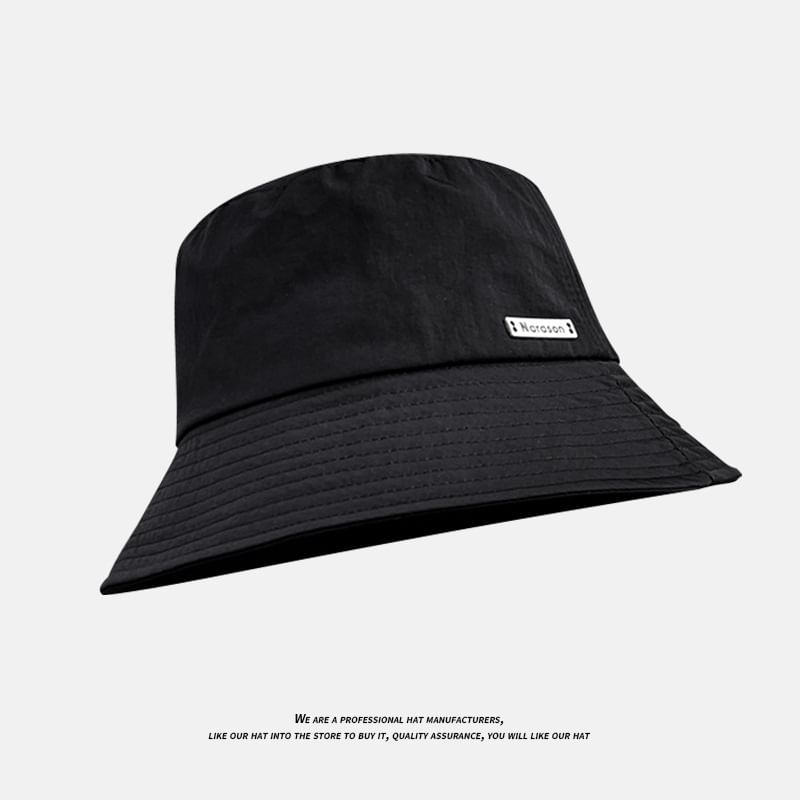 Bucket Metal Plate Hat