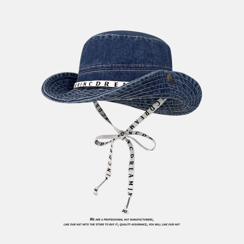 Denim Hat Bucket