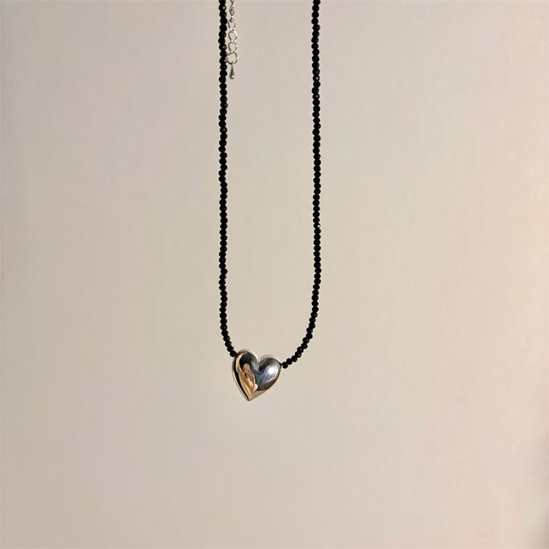 Heart Beaded Necklace