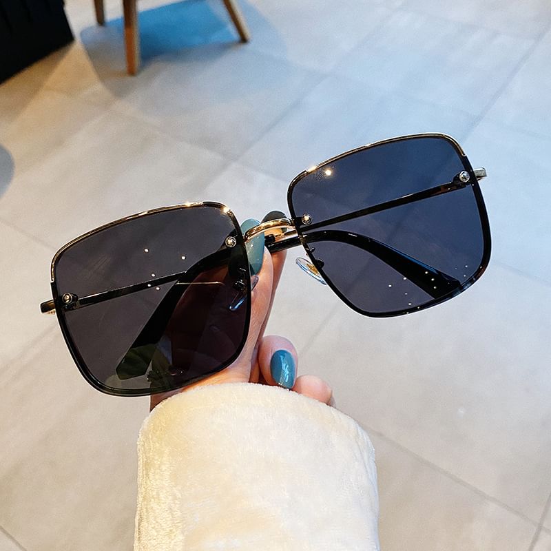 Square Sunglasses Frame Gradient