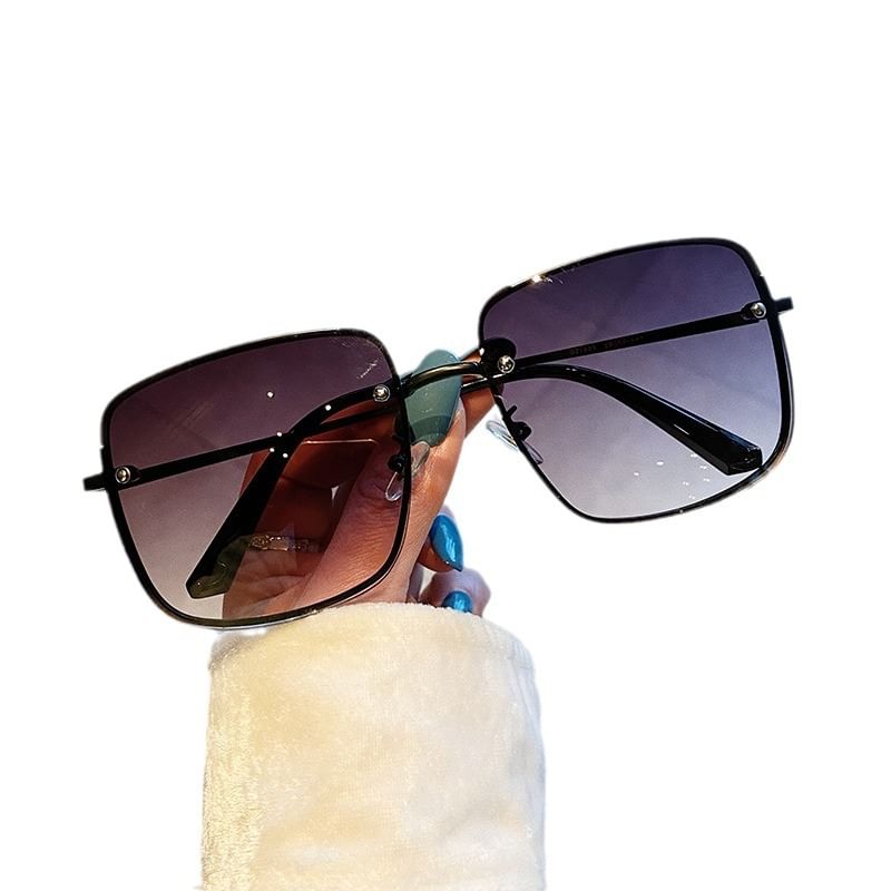 Square Sunglasses Frame Gradient