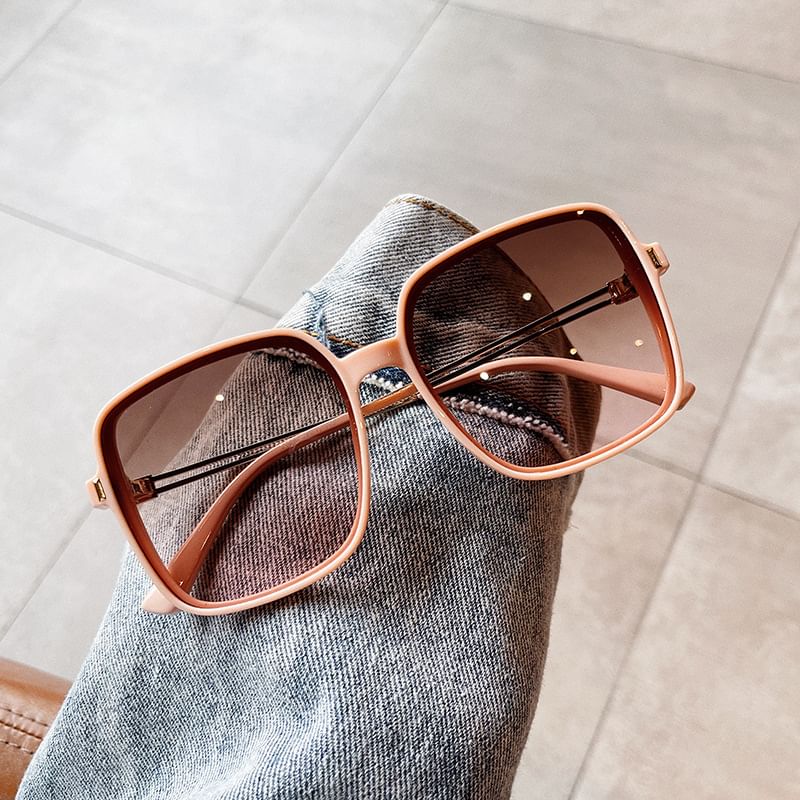 Frame Square Sunglasses Oversized