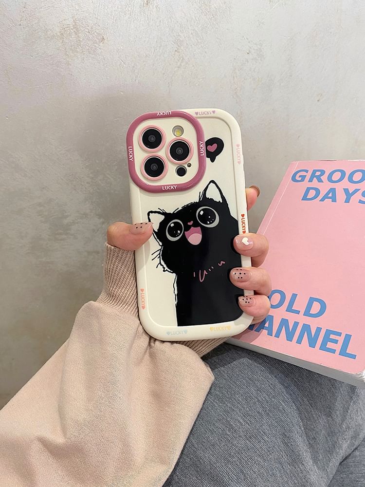 Set Strap Case Cat Phone /