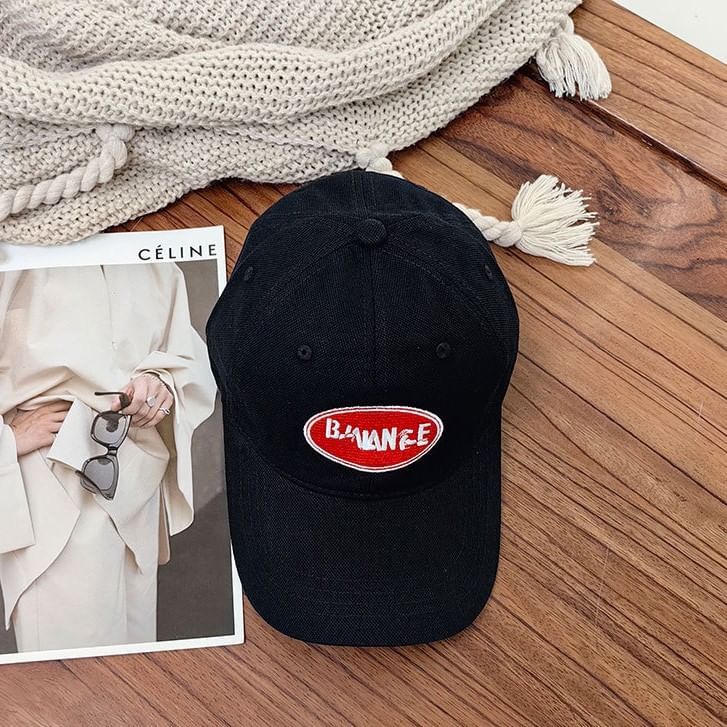 Baseball Applique Cap Lettering