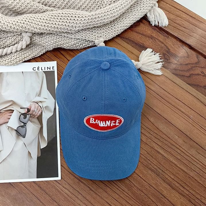 Baseball Applique Cap Lettering