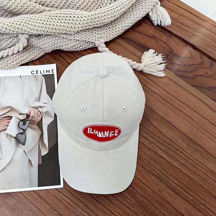 Baseball Applique Cap Lettering