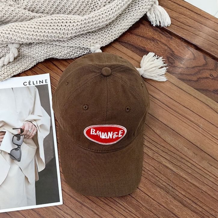 Baseball Applique Cap Lettering