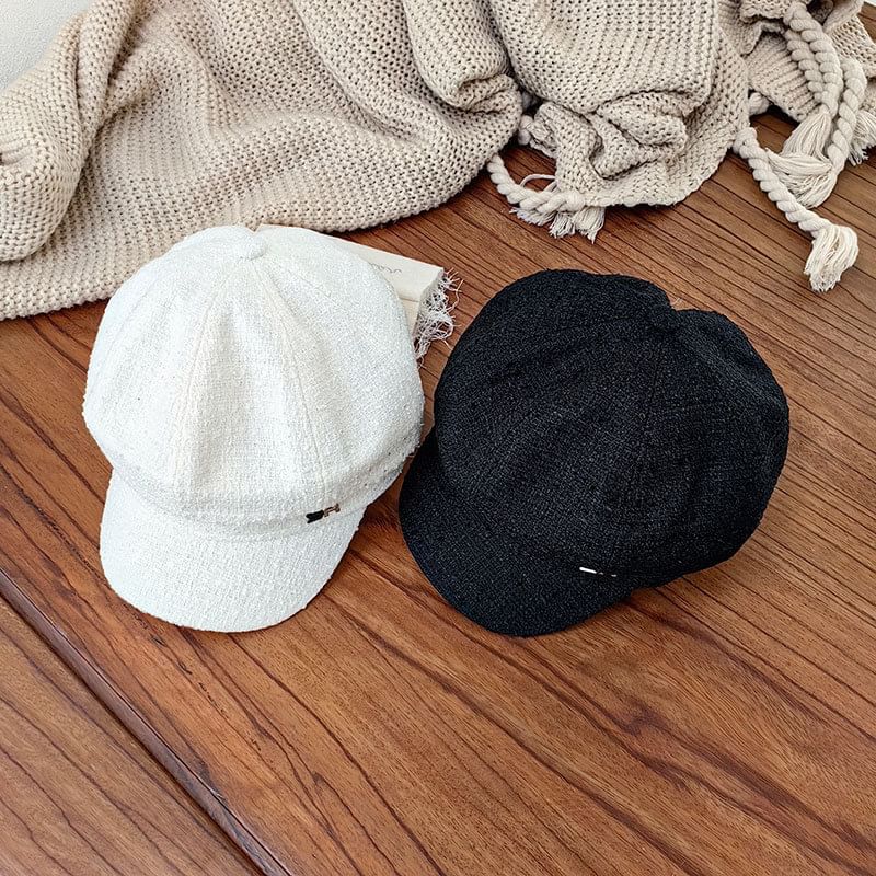 Newsboy Metal Cap Lettering