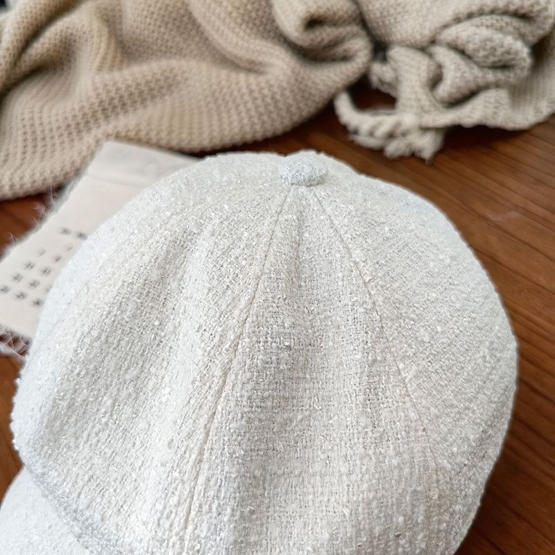 Newsboy Metal Cap Lettering