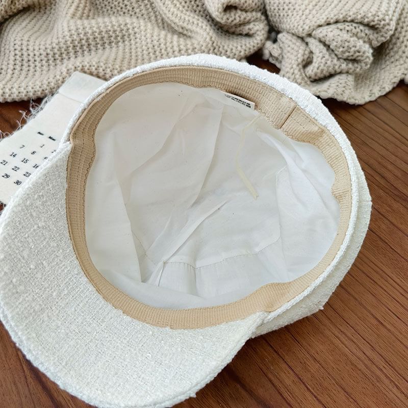 Newsboy Metal Cap Lettering