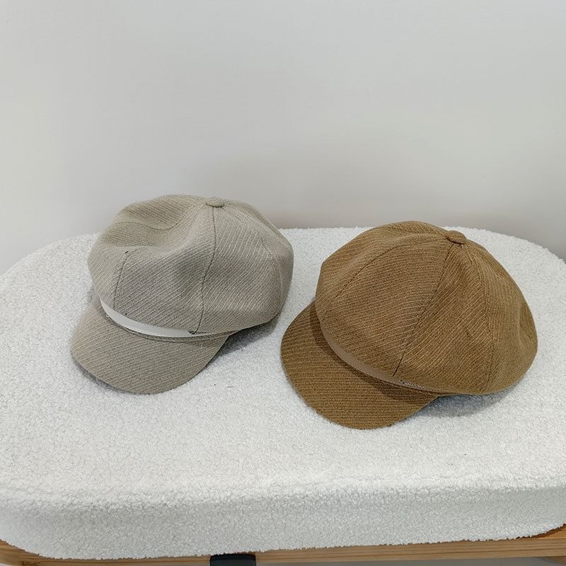 Newsboy Belt Cap Lettering