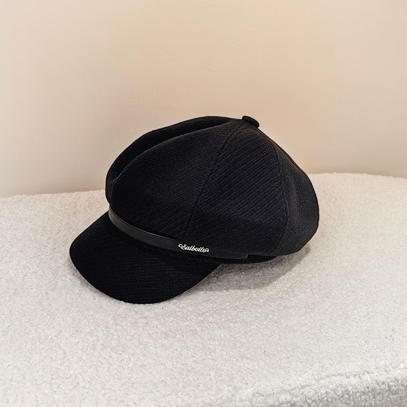 Newsboy Belt Cap Lettering