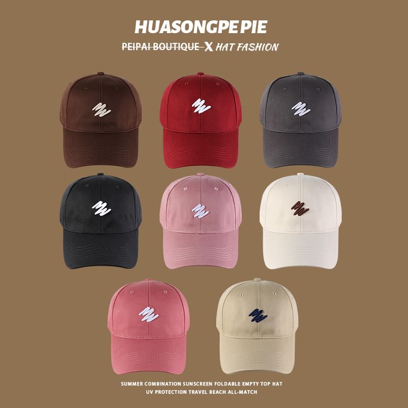 Cap Baseball Embroidered