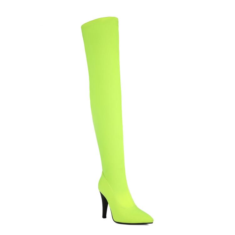 Boots Heel Over-the-Knee High Sock