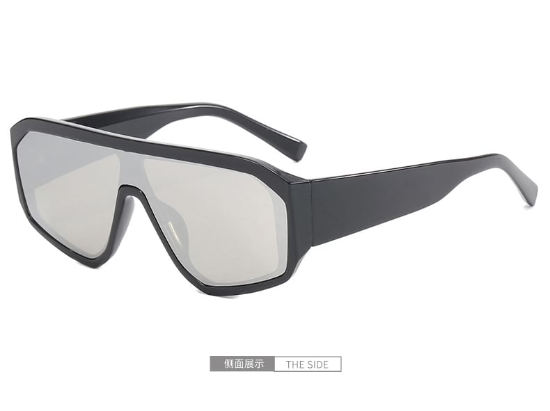Frame Futuristic Square Y3K Sunglasses