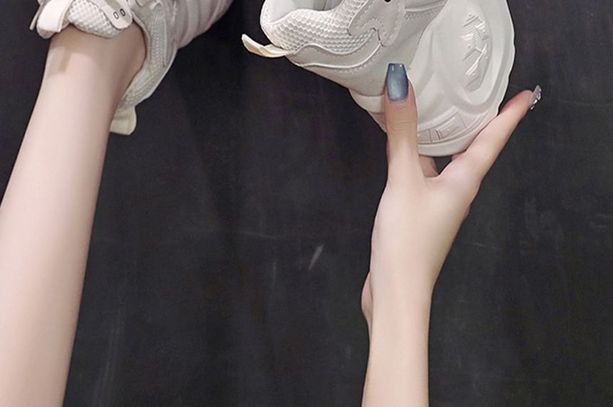 Sneakers Lace Platform Up