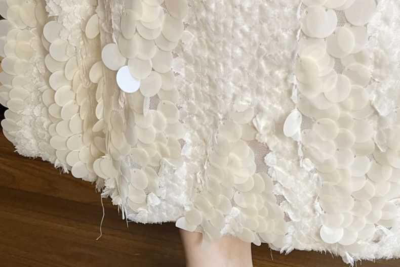 Faux Chunky Toe Leather Sandals Plain Bow Accent Square Heel