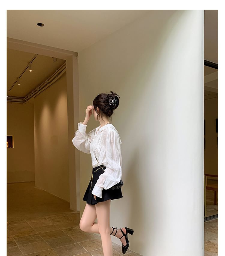 High Heel Faux Chunky Plain Sandals Square Top Leather Toe Buckled