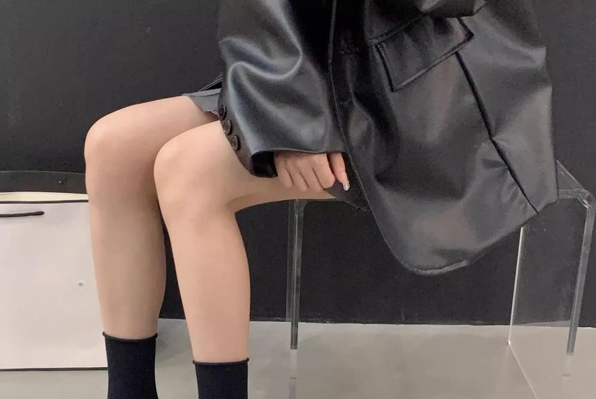 Chunky Heel Square Toe T-Strap Plain Mary Jane Pumps