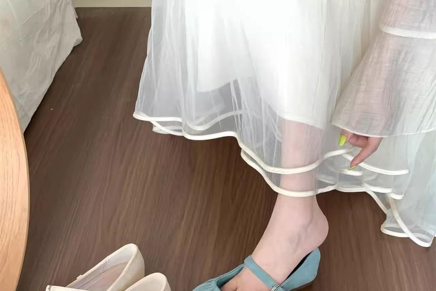 Flats Ruched Jane Plain Faux Suede Mary