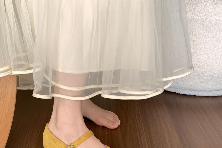 Flats Ruched Jane Plain Faux Suede Mary