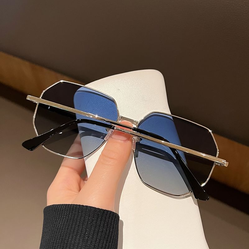 Frame Hexagon Sunglasses