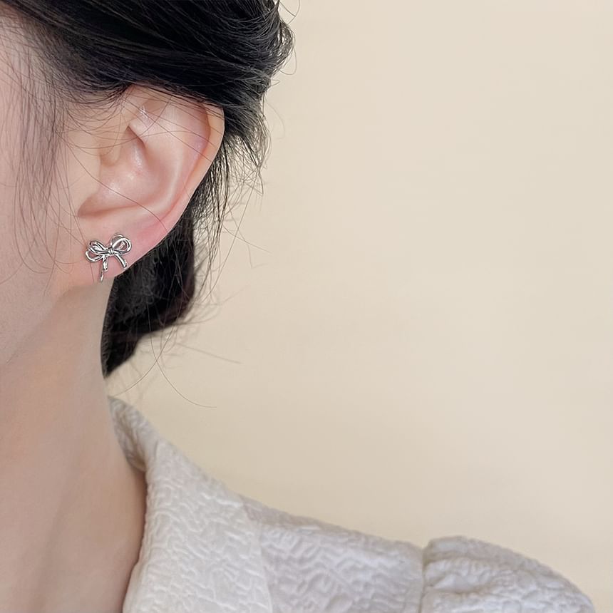 Earring Bow On Clip