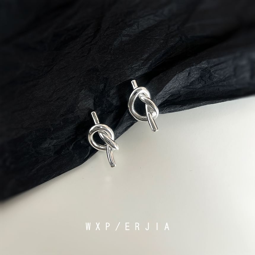 Clip On Knotted Earring