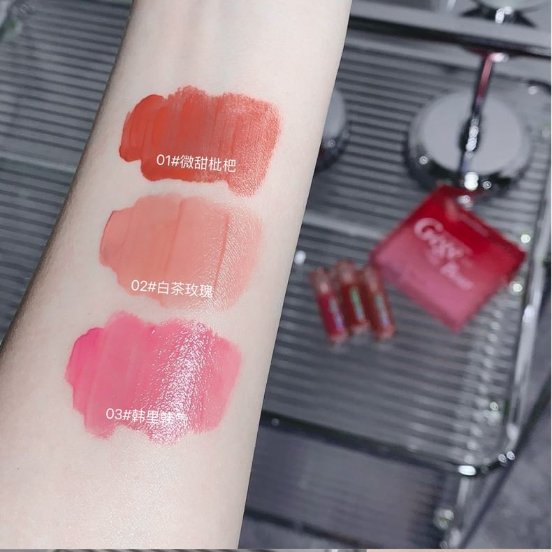 Set of 3: Dazzling Water Lip Gloss - 2 Types