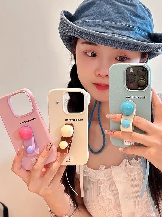 Phone Case Strap Ball