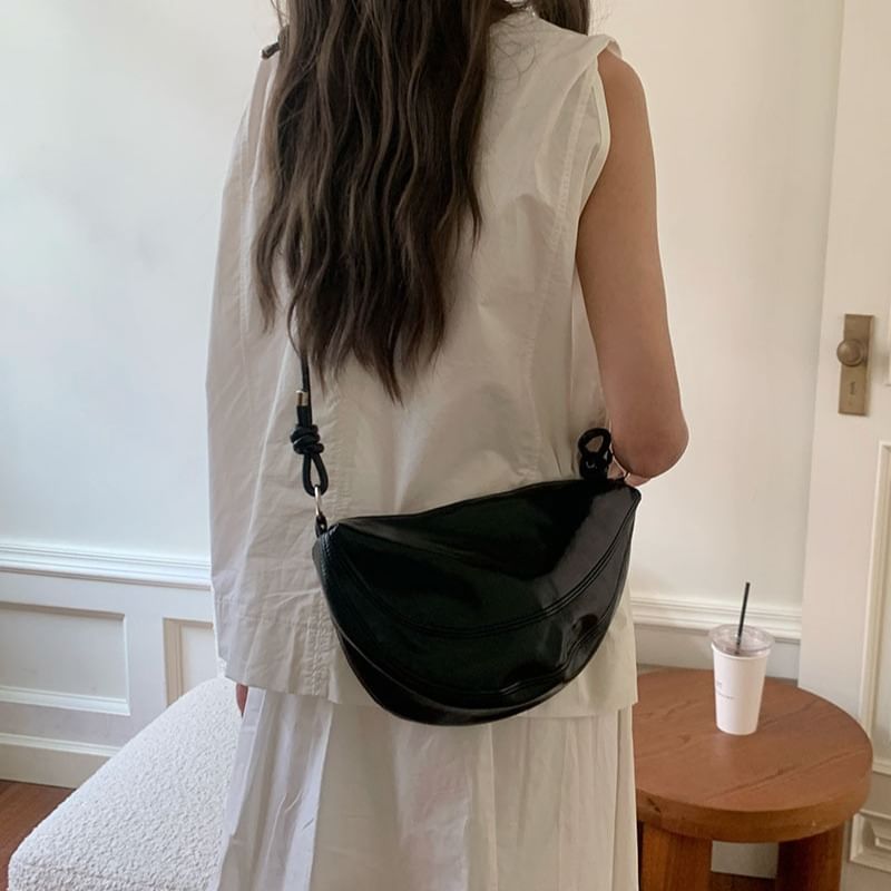 Faux Leather Bag Crossbody