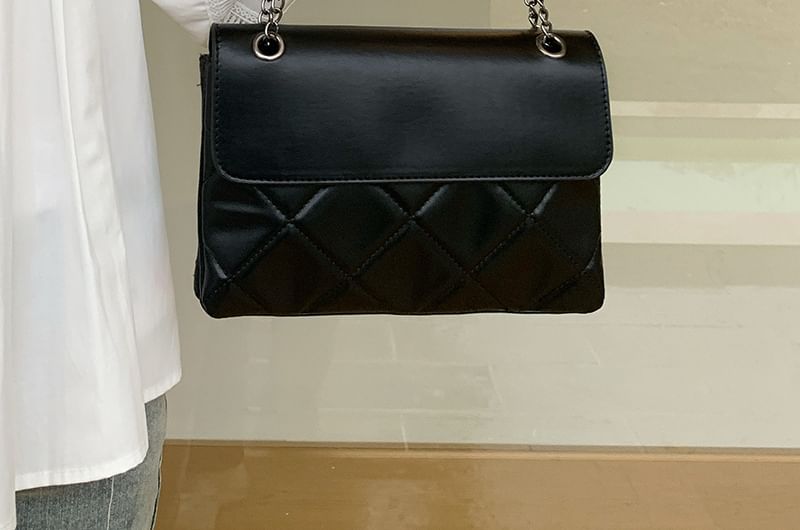 Bag Chain Shoulder Flap Quilted
