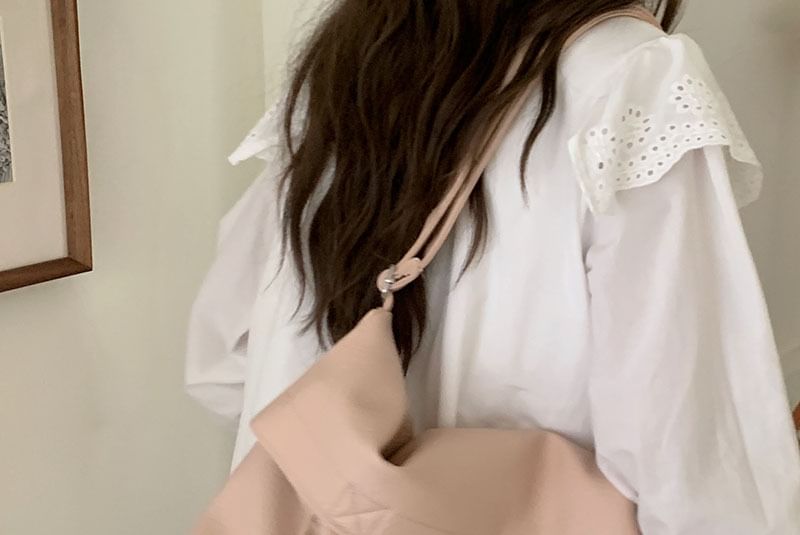 Tote Faux Bag Leather Crossbody