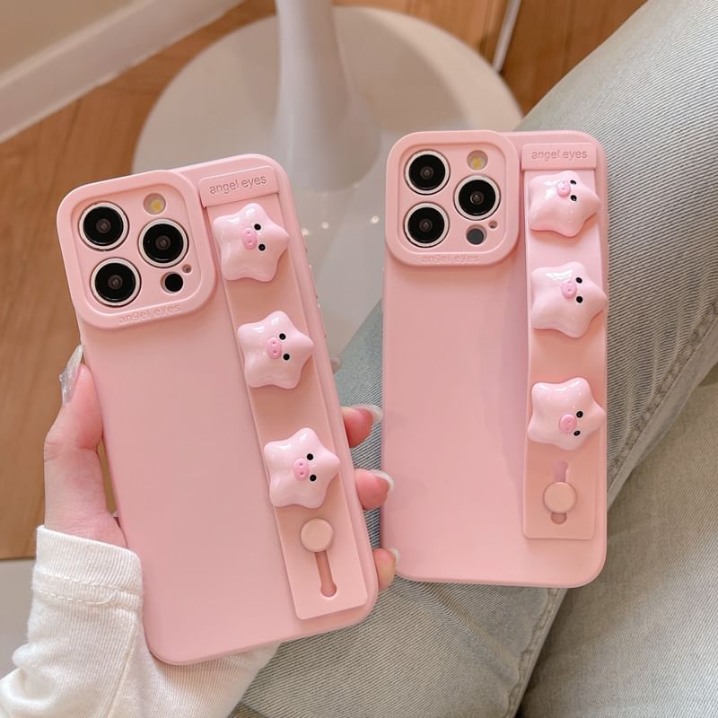 Phone Case Pig Strap