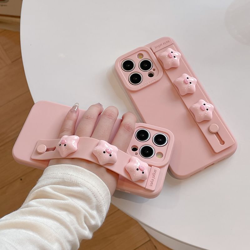 Phone Case Pig Strap