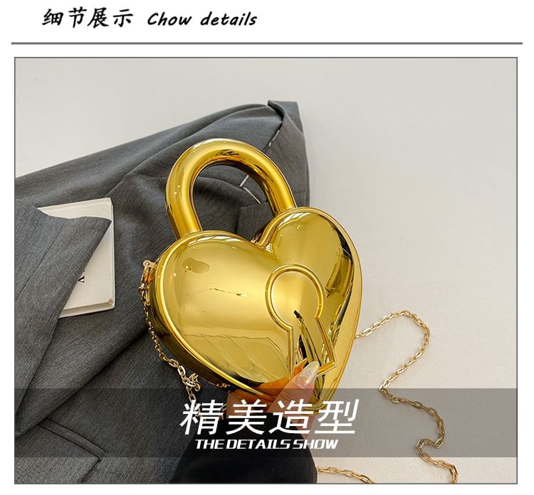 Bag Chain Heart Crossbody Strap