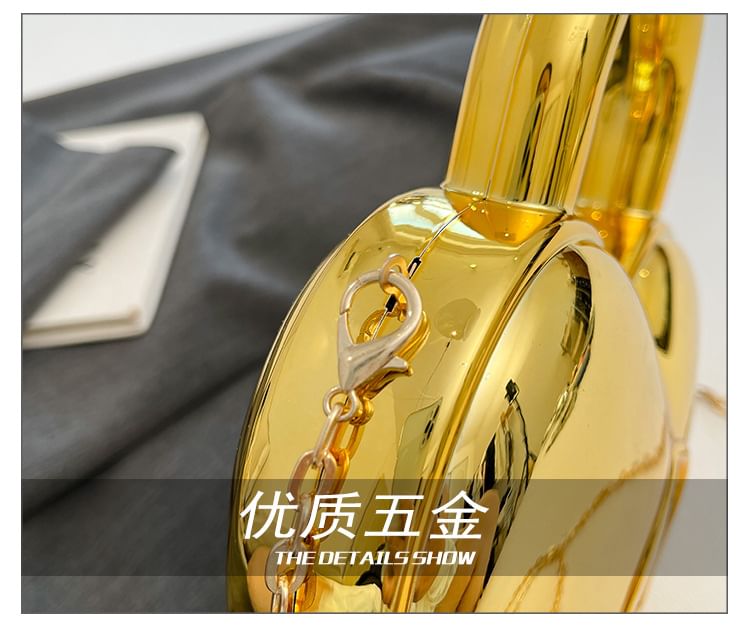 Bag Chain Heart Crossbody Strap