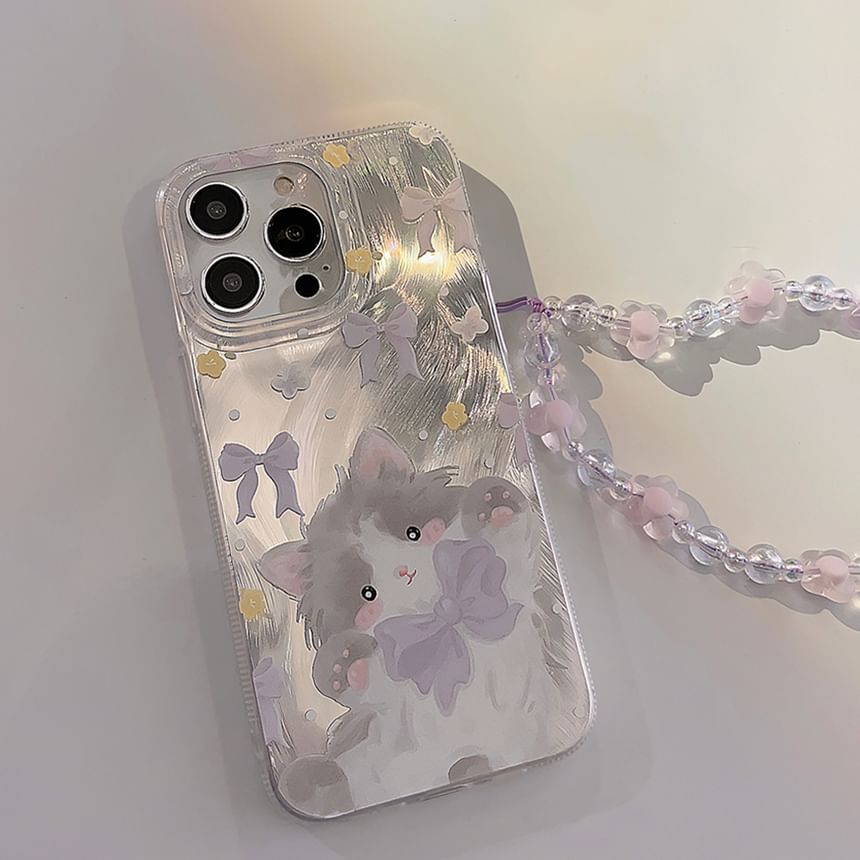 Phone Case Set / Cat Strap