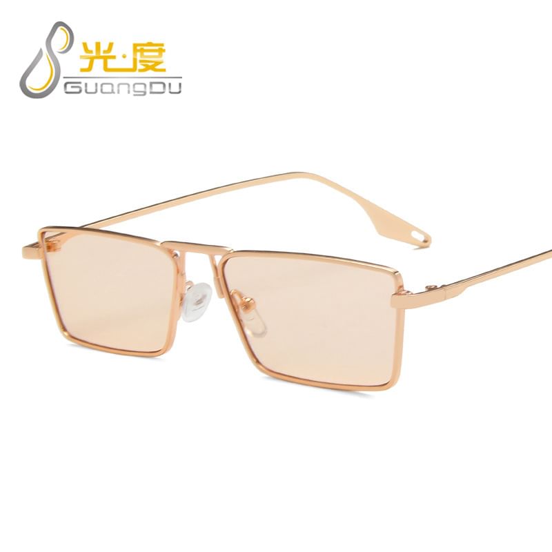 Square Metal Sunglasses Frame