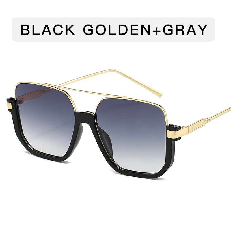 Oversized Frame Sunglasses Square