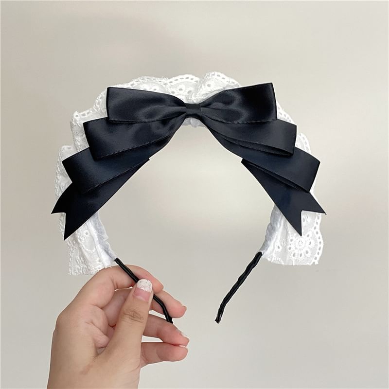 Lace Trim Headband