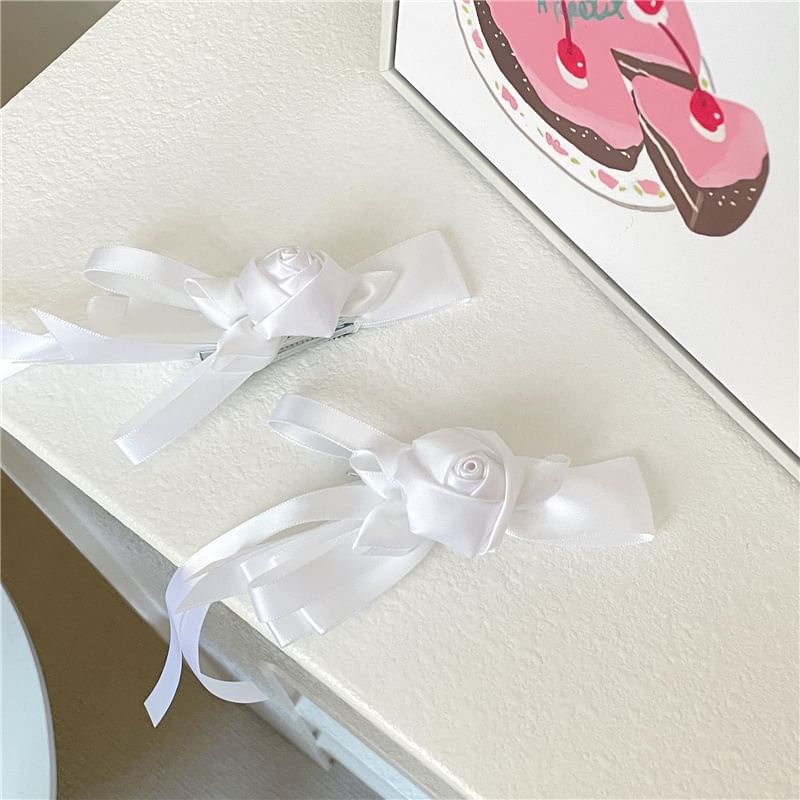 Clip Floral Hair Plain