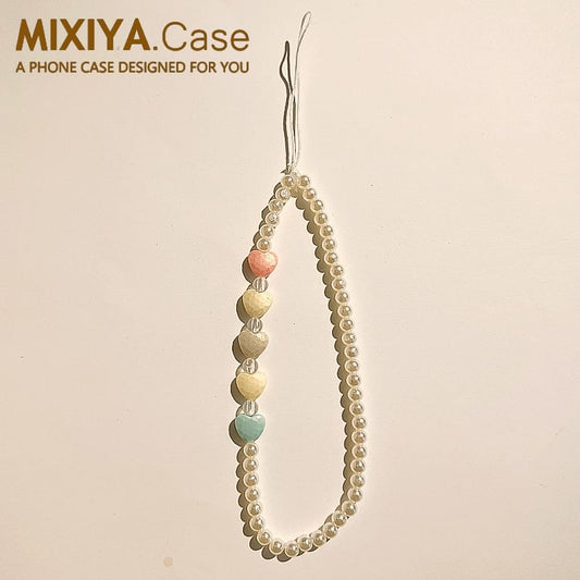 Bead Bag Charm Keyring (Various Designs)