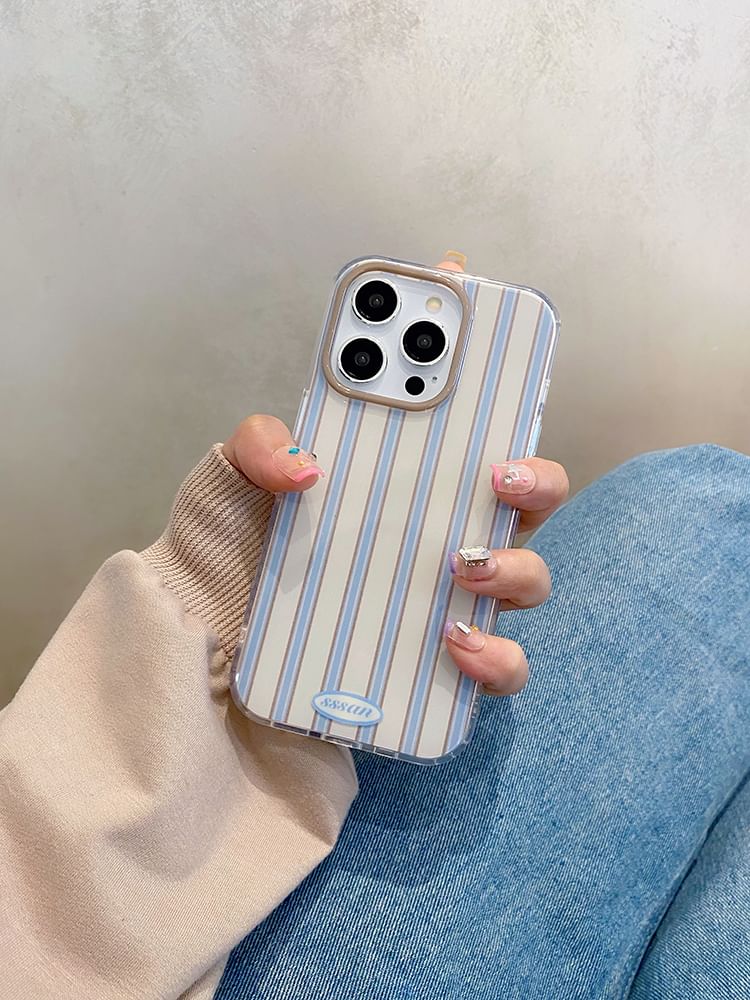 / Phone Case Bow Set Pearl Faux Striped Adhesive Decoration