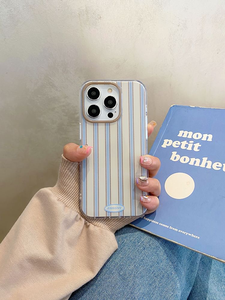 / Phone Case Bow Set Pearl Faux Striped Adhesive Decoration