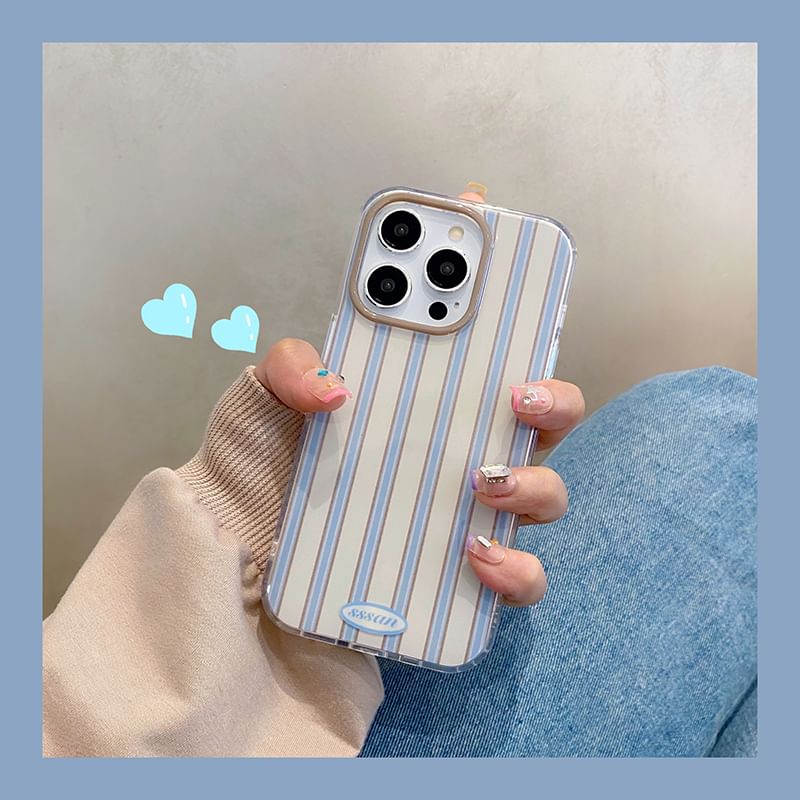 / Phone Case Bow Set Pearl Faux Striped Adhesive Decoration