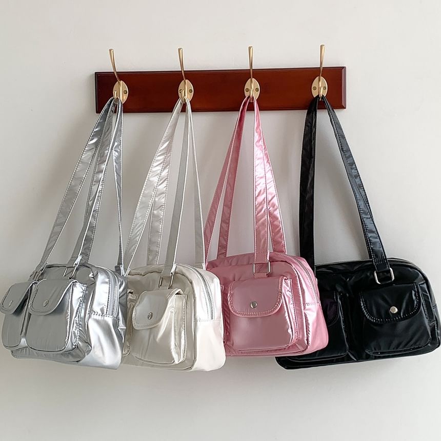 Multi-Pocket Tote Bag Plain