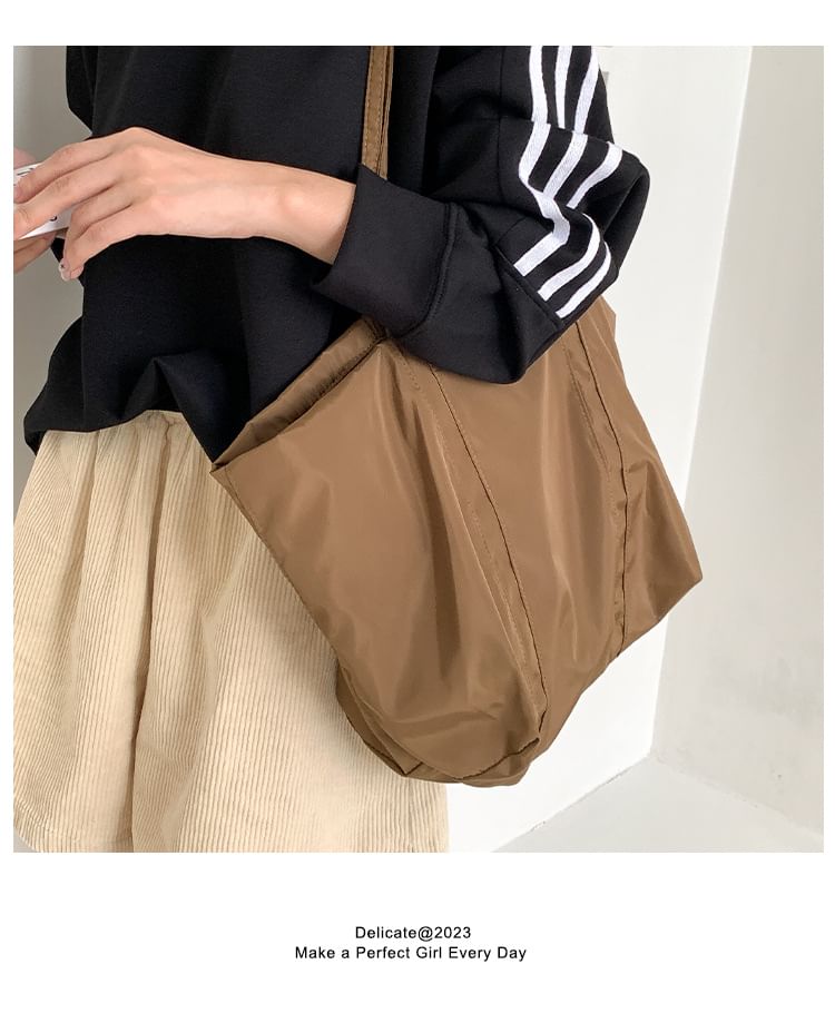 Plain Bag Tote Nylon